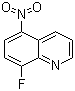 8-Fluoro-5-nitroquinoline molecular structure (CAS 94832-39-0)