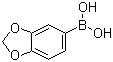 structure of CAS# 94839-07-3, 3,4-Methylenedioxyphenylboronic acid