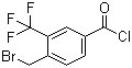 structure of CAS# 948553-14-8, 4-溴甲基-3-三氟甲基苯甲酰氯
