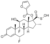 structure of CAS# 948566-11-8, Fluticasone Impurity 36