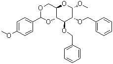 CAS # 94902-60-0, Methyl 4,6-O-[(4-methoxyphenyl)methylene]-2,3-bis-O-(phenylmethyl)-alpha-D-glucopyranoside