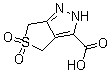 2,6-Dihydro-4H-thieno[3,4-c]pyrazole-3-carboxylic acid 5,5-dioxide molecular structure (CAS 949034-65-5)