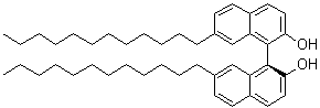 CAS 登录号：949581-04-8, (1R)-7,7'-双十二烷基-[1,1'-联萘]-2,2'-二醇