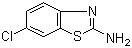 structure of CAS# 95-24-9, 2-Amino-6-chlorobenzothiazole