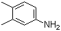 structure of CAS# 95-64-7, 3,4-Dimethylaniline