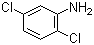 2,5-二氯苯胺分子结构 (CAS 95-82-9)