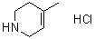 4-Methyl-1,2,3,6-tetrahydropyridine hydrochloride molecular structure (CAS 95019-16-2)