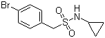 CAS # 950235-23-1, 1-(4-Bromophenyl)-N-cyclopropylmethanesulfonamide