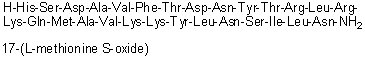 CAS # 95050-90-1, 17-(L-Methionine S-oxide)vasoactive intestinal octacosapeptide