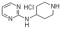 N-4-哌啶基-2-嘧啶胺盐酸盐分子结构 (CAS 950649-10-2)
