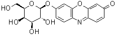 试卤灵 beta-D-吡喃半乳糖苷分子结构 (CAS 95079-19-9)