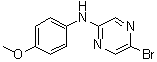 CAS 登录号：950845-92-8, 5-溴-N-(4-甲氧基苯基)-2-吡嗪胺
