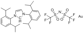 structure of CAS# 951776-24-2, IPr金NTf2