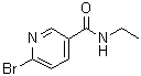 6-Bromo-N-ethyl-3-pyridinecarboxamide molecular structure (CAS 951885-70-4)