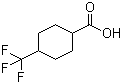 4-三氟甲基环己烷甲酸分子结构 (CAS 95233-30-0)