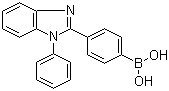 4-(1-Phenyl-1H-benzimidazol-2-yl)phenylboronic acid molecular structure (CAS 952514-79-3)