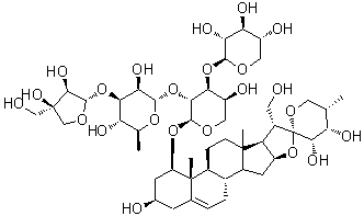 Trikamsteroside E molecular structure (CAS 952579-37-2)