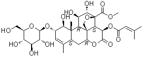CAS 登录号：95258-20-1, 鸦胆甙 E