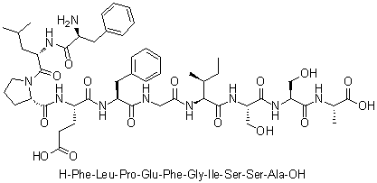 CAS # 952726-78-2, L-Phenylalanyl-L-leucyl-L-prolyl-L-alpha-glutamyl-L-phenylalanylglycyl-L-isoleucyl-L-seryl-L-seryl-L-alanine