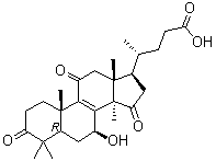 CAS # 95311-94-7, Lucidenic acid A, (5alpha,7beta)-7-Hydroxy-4,4,14-trimethyl-3,11,15-trioxo-chol-8-en-24-oic acid