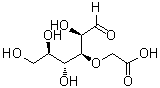 CAS 登录号：95350-39-3, 3-O-羧甲基-D-葡萄糖