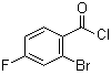 structure of CAS# 95383-36-1, 2-溴-4-氟苯甲酰氯