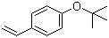 4-tert-Butoxystyrene molecular structure (CAS 95418-58-9)