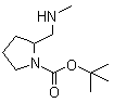 2-[(Methylamino)methyl]pyrrolidine-1-carboxylic acid tert-butyl ester molecular structure (CAS 955979-19-8)