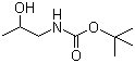 structure of CAS# 95656-86-3, tert-Butyl N-(2-hydroxypropyl)carbamate