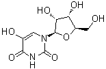 5-羟基尿苷分子结构 (CAS 957-77-7)