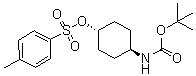 CAS # 957035-42-6, N-[trans-4-[[(4-Methylphenyl)sulfonyl]oxy]cyclohexyl]carbamic acid 1,1-dimethylethyl ester
