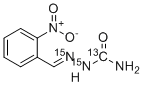 CAS # 957509-32-9, 2-NP-Sca 13C,15N2, [(E)-(2-nitrophenyl)methylideneamino](13C)urea
