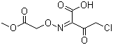 CAS # 95759-10-7, 4-Chloro-2-(Z)-methoxycarbonylmethoxyimino-3-oxobutyric acid, 4-Chloro-2-[(2-methoxy-2-oxoethoxy)imino]-3-oxobutanoic acid