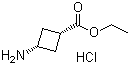 structure of CAS# 957793-35-0, cis-3-Aminocyclobutanecarboxylic acid ethyl ester hydrochloride