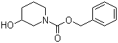 structure of CAS# 95798-22-4, N-Cbz-3-hydroxypiperidine