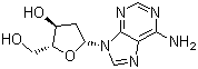 structure of CAS# 958-09-8, 2'-Deoxyadenosine
