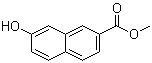 structure of CAS# 95901-05-6, 7-羟基萘-2-羧酸甲酯