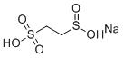 2-亚磺基乙磺酸钠分子结构 (CAS 95932-28-8)