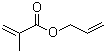 甲基丙烯酸烯丙酯分子结构 (CAS 96-05-9)