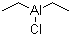 氯化二乙基铝分子结构 (CAS 96-10-6)