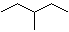 structure of CAS# 96-14-0, 3-Methylpentane