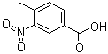 4-甲基-3-硝基苯甲酸分子结构 (CAS 96-98-0)