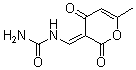 CAS # 96015-52-0, N-[(6-Methyl-2,4-dioxo-2H-pyran-3(4H)-ylidene)methyl]-urea