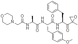 structure of CAS# 960374-59-8, PR 957
