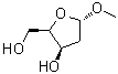CAS 登录号：96038-80-1, 甲基 2-脱氧-alpha-D-苏式-呋喃戊糖苷