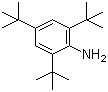 structure of CAS# 961-38-6, 2,4,6-Tri-tert-butylaniline