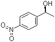 (S)-1-(4-硝基苯基)乙醇分子结构 (CAS 96156-72-8)