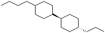 structure of CAS# 96624-52-1, (反式,反式)-4-丙基-4'-丁基-1,1'-联环己烷