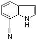 structure of CAS# 96631-87-7, 7-Cyanoindole