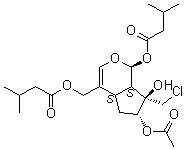 Chlorovaltrate K分子结构 (CAS 96801-92-2)